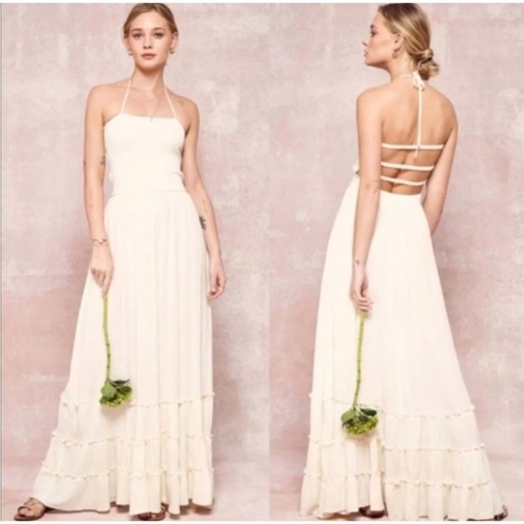 Promesa Dresses & Skirts - Gorgeous Promesa Boho Maxi Dress – Size Large – 100% Rayon